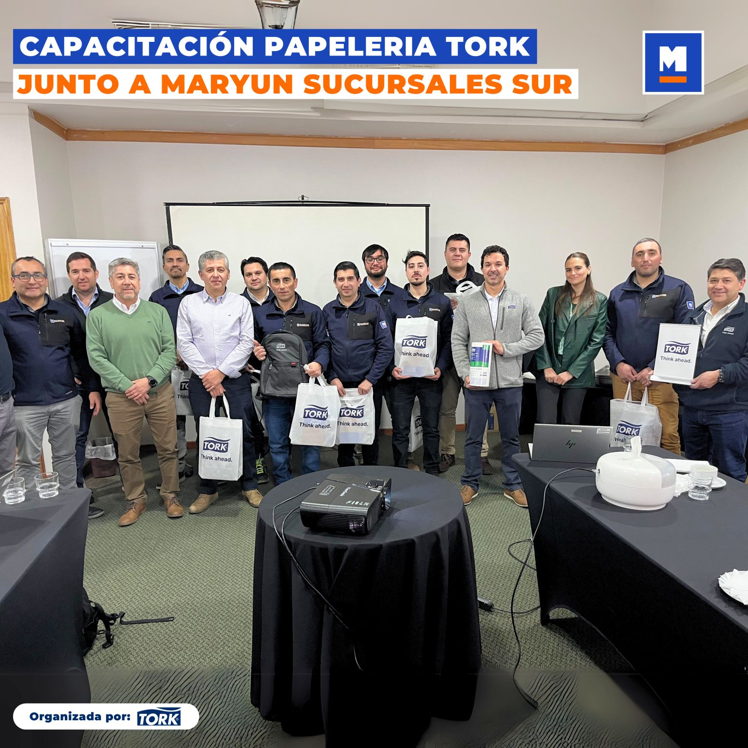 🧻 Maryun en jornada de capacitación junto a Tork