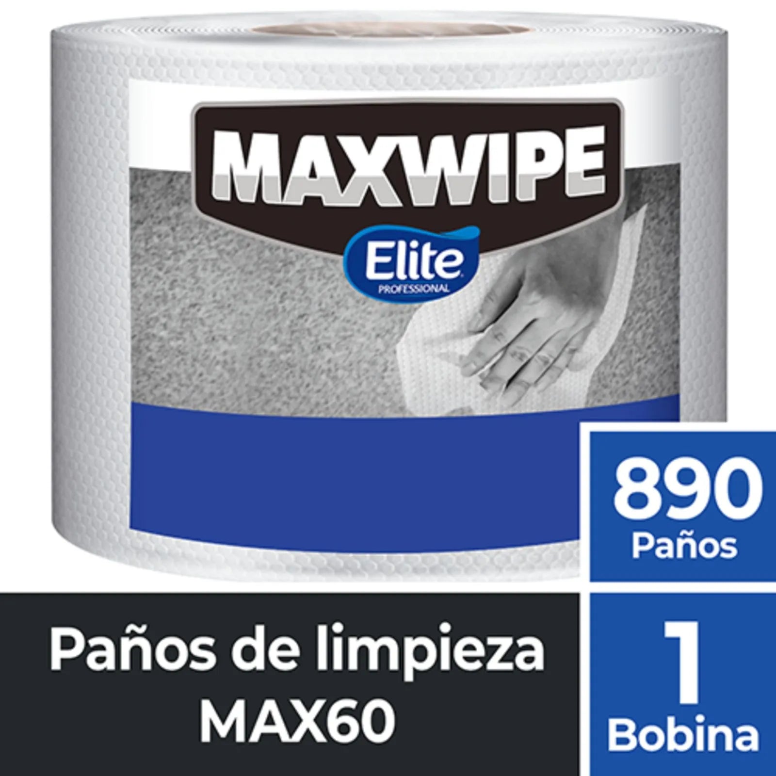 TOALLA ELITE MAX60 40974 PANO MAXWIPE BOBINA X890 U