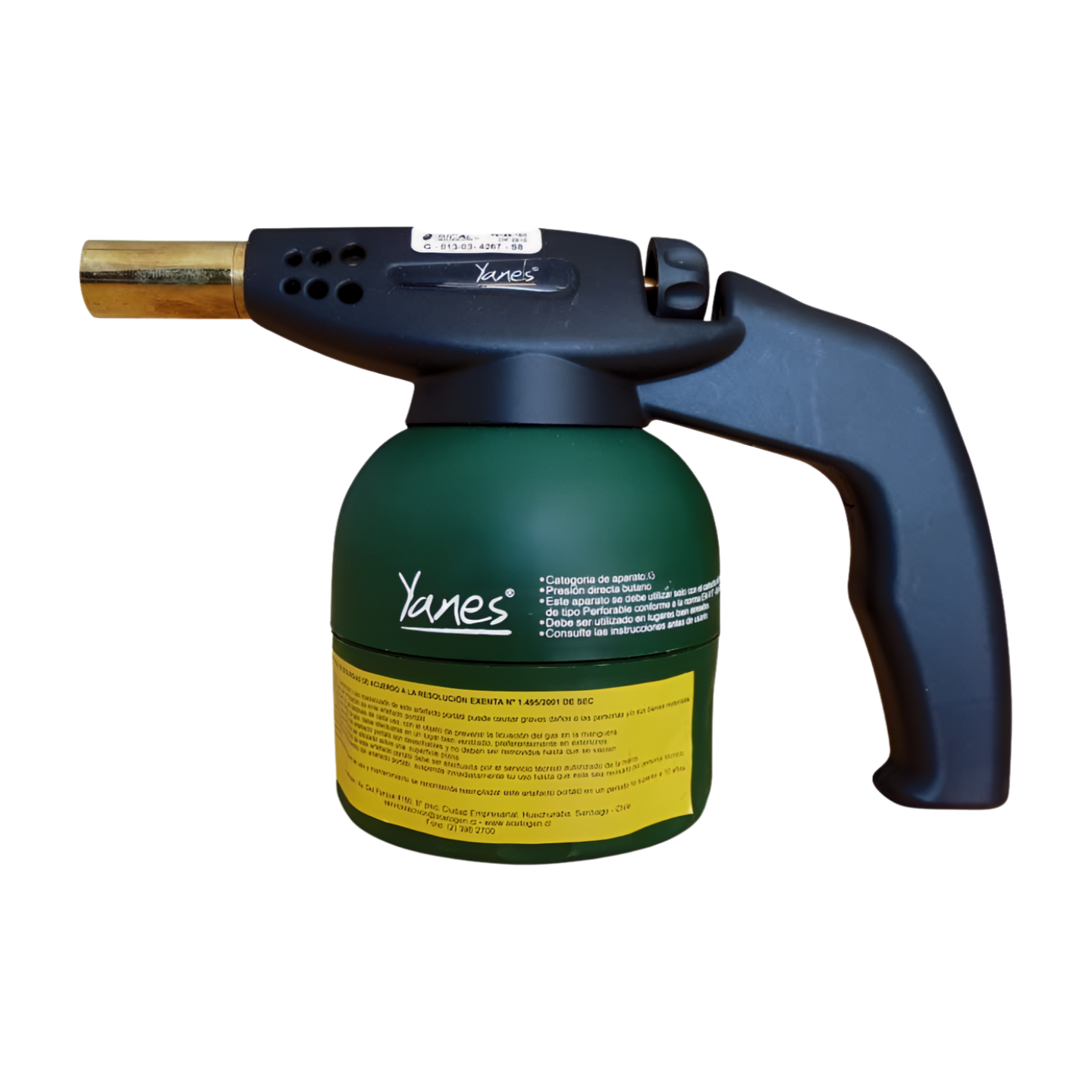 SOPLETE A GAS YANES PLASTICO S/PIEZO 160 PLUS