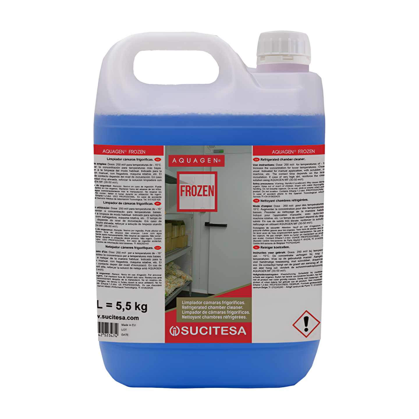 AQUAGEN FROZEN LIMPIADOR CAMARAS FRIGORIFICAS SUCITESA