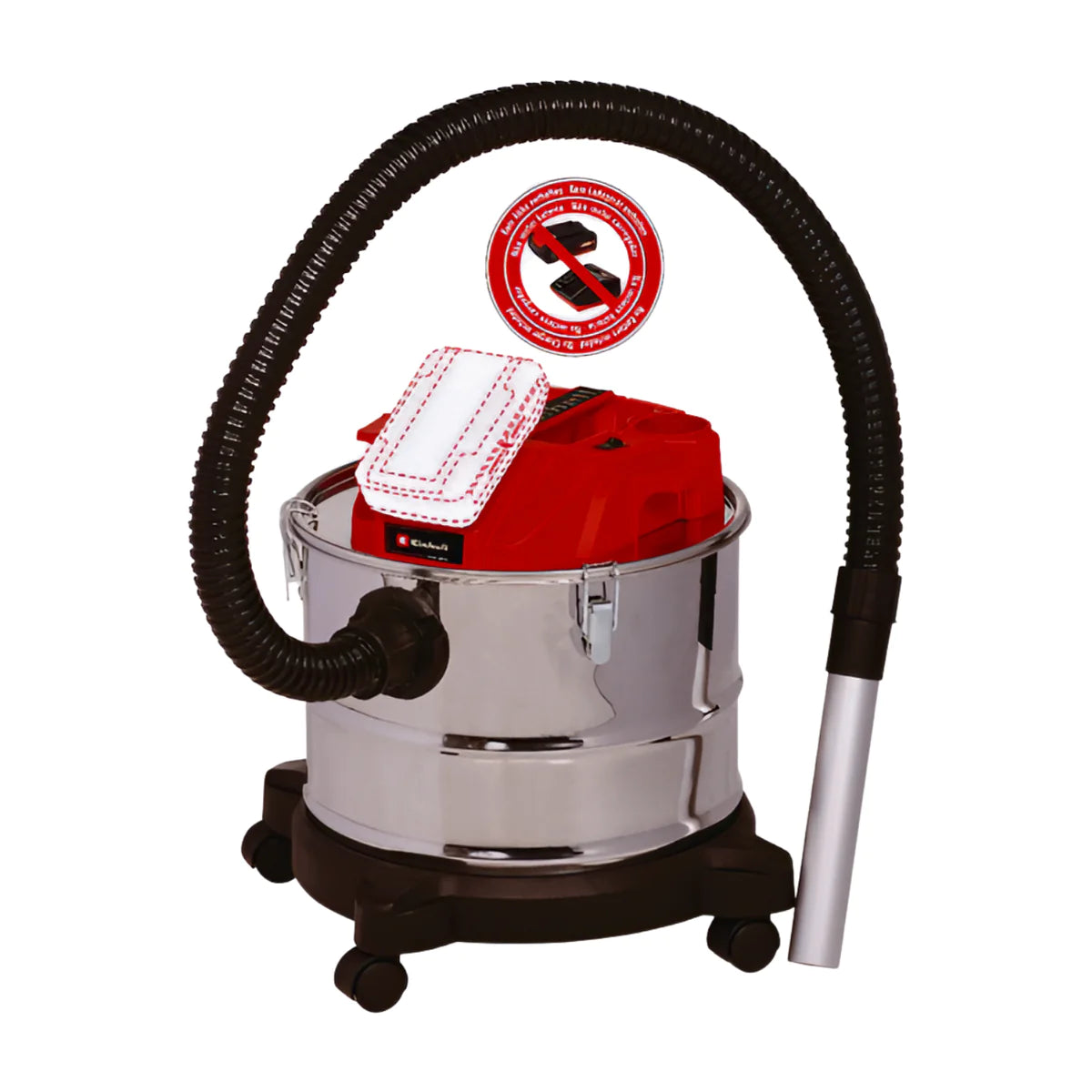ASPIRADOR DE CENIZAS INALAMBRICO 18 W 15 LTS EINHELL