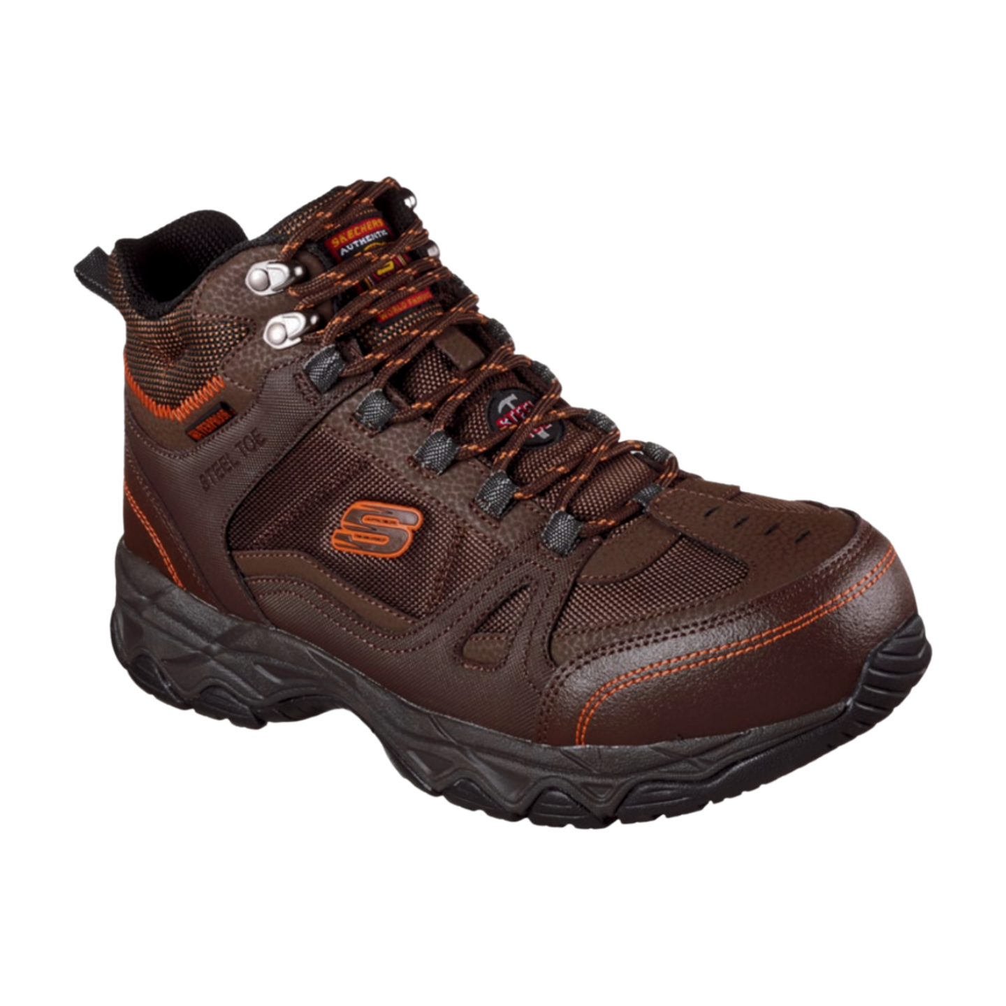Skechers work hot sale naranja