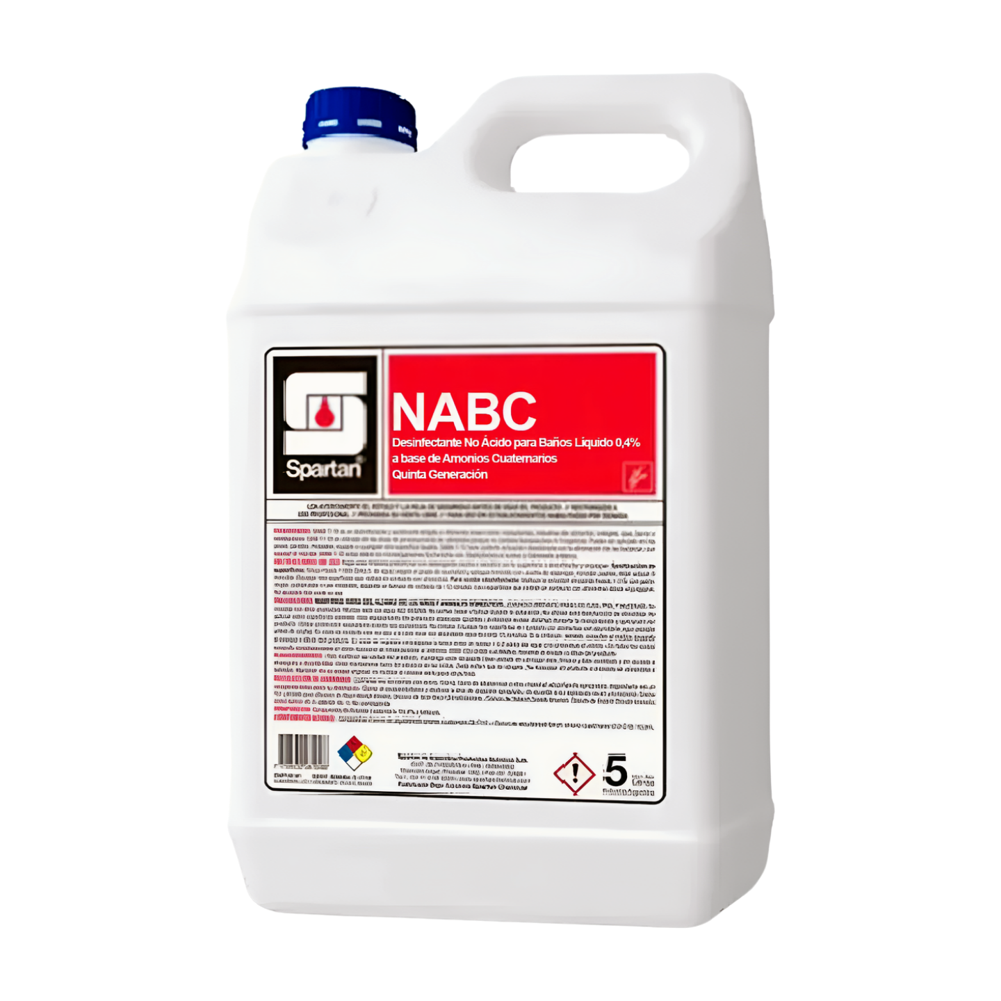 NABC SPARTAN BIDON 5 KG DESINFECTANTE