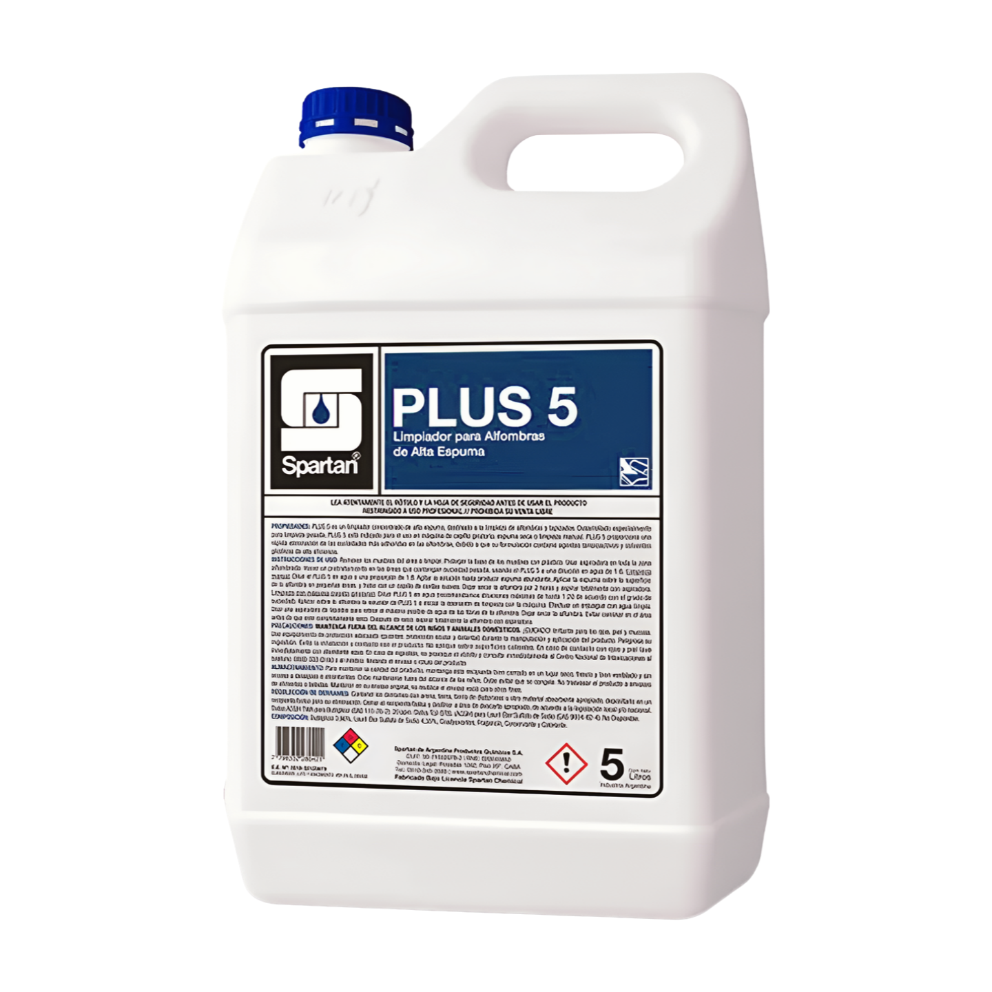 PLUS 5 5 KG. SPARTAN LIMPIADOR ALFOMBRAS
