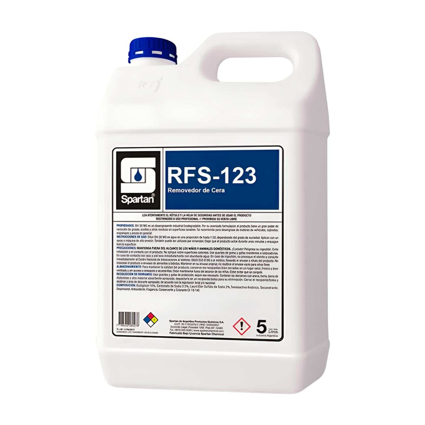 RFS-123 SPARTAN 5 KILOS REMOVEDOR CERA