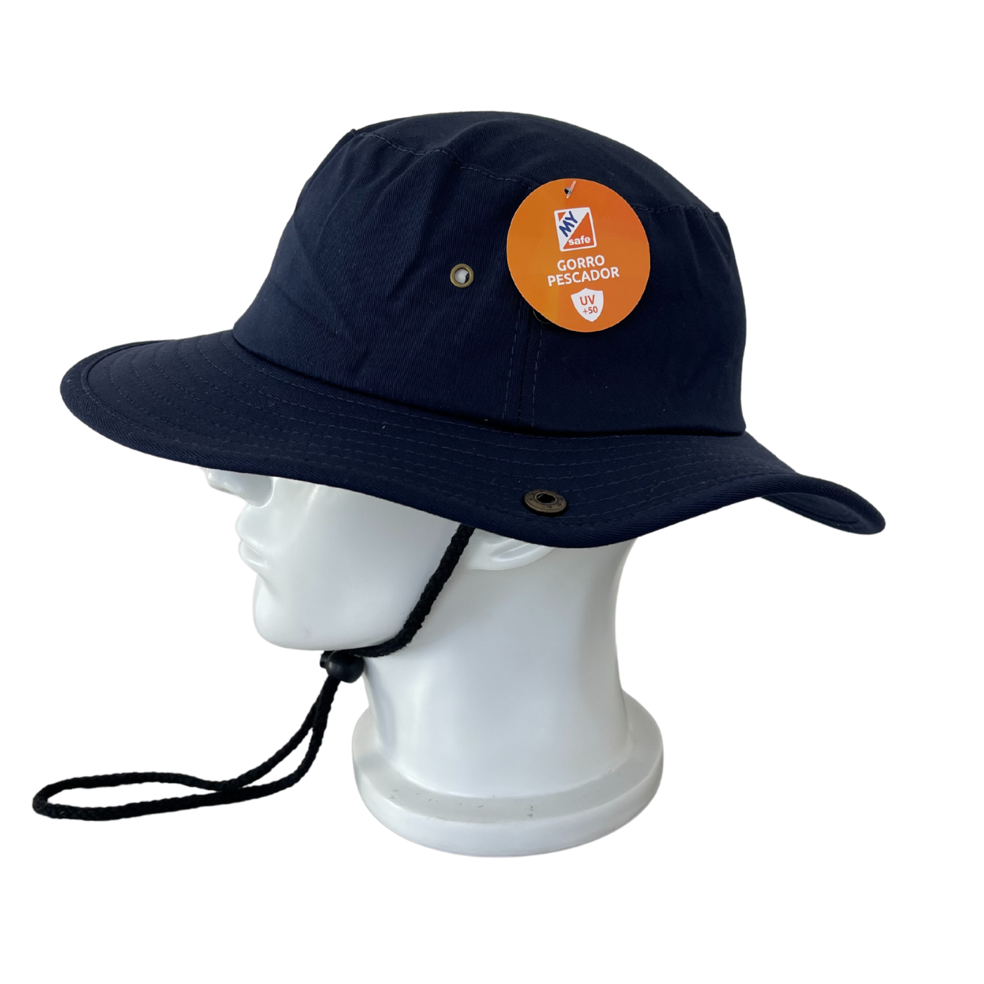 GORRO PESCADOR C/CORDON Y BROCHE