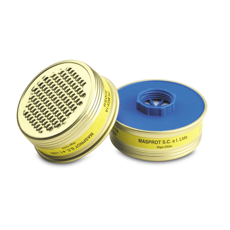 FILTRO MASPROT MGV1A C/GASES Y VAPOR ORG (PAR)