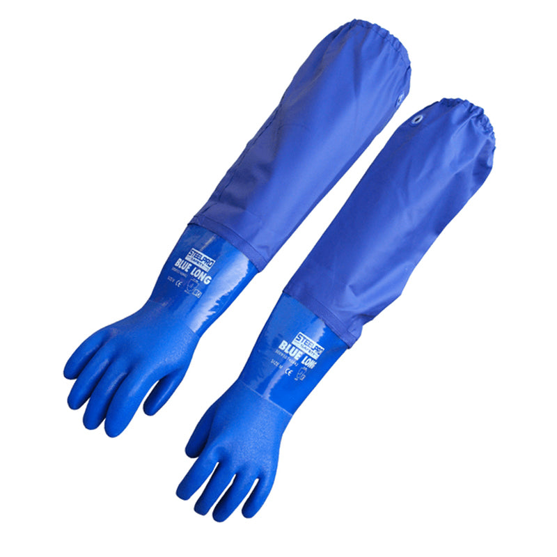 GUANTE DE SEGURIDAD BLUE LONG CUFF