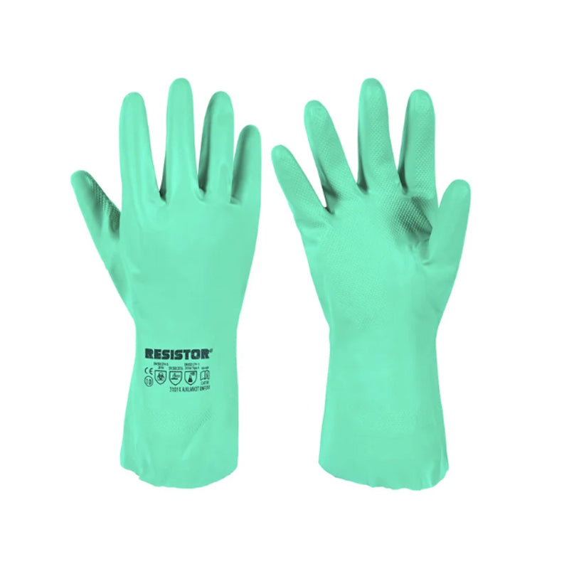 GUANTE NITRILO FLOCADO RESISTOR