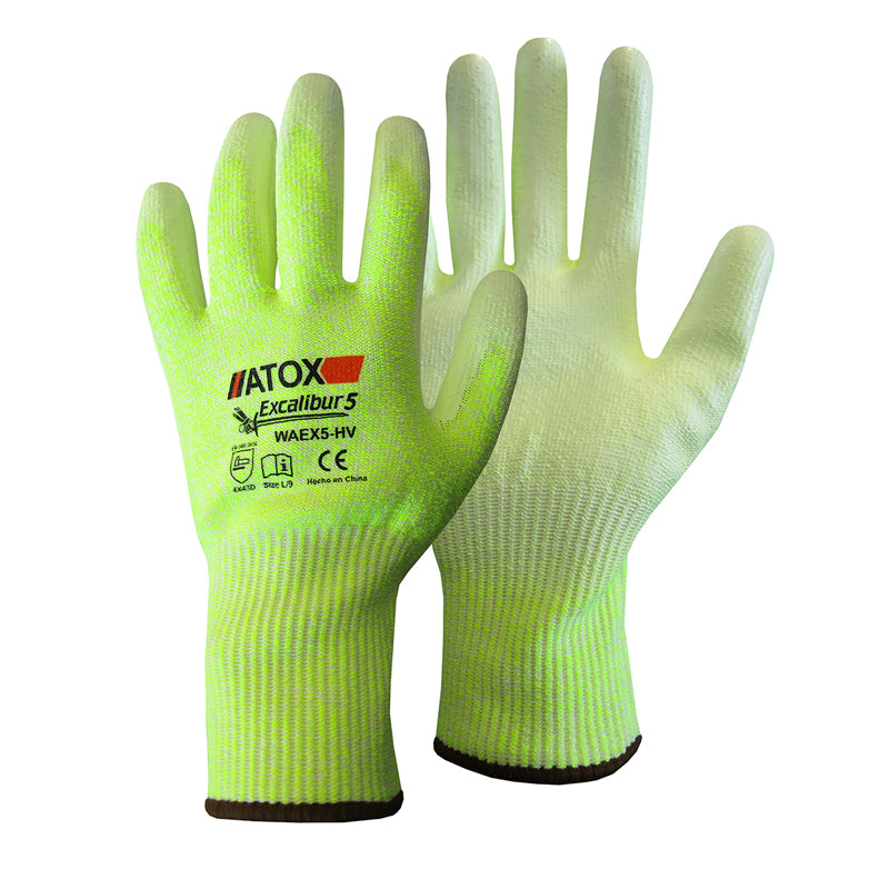 GUANTE DE SEGURIDAD ANTICORTE EXCALIBUR AEX5