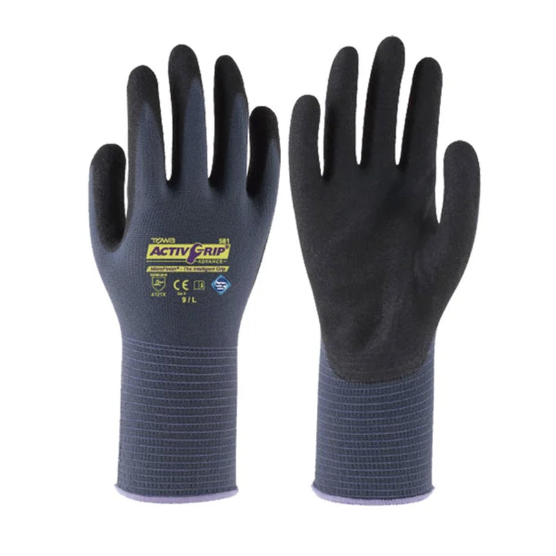 GUANTE DE SEGURIDAD TOWA ACTIVGRIP ADVANCE 581
