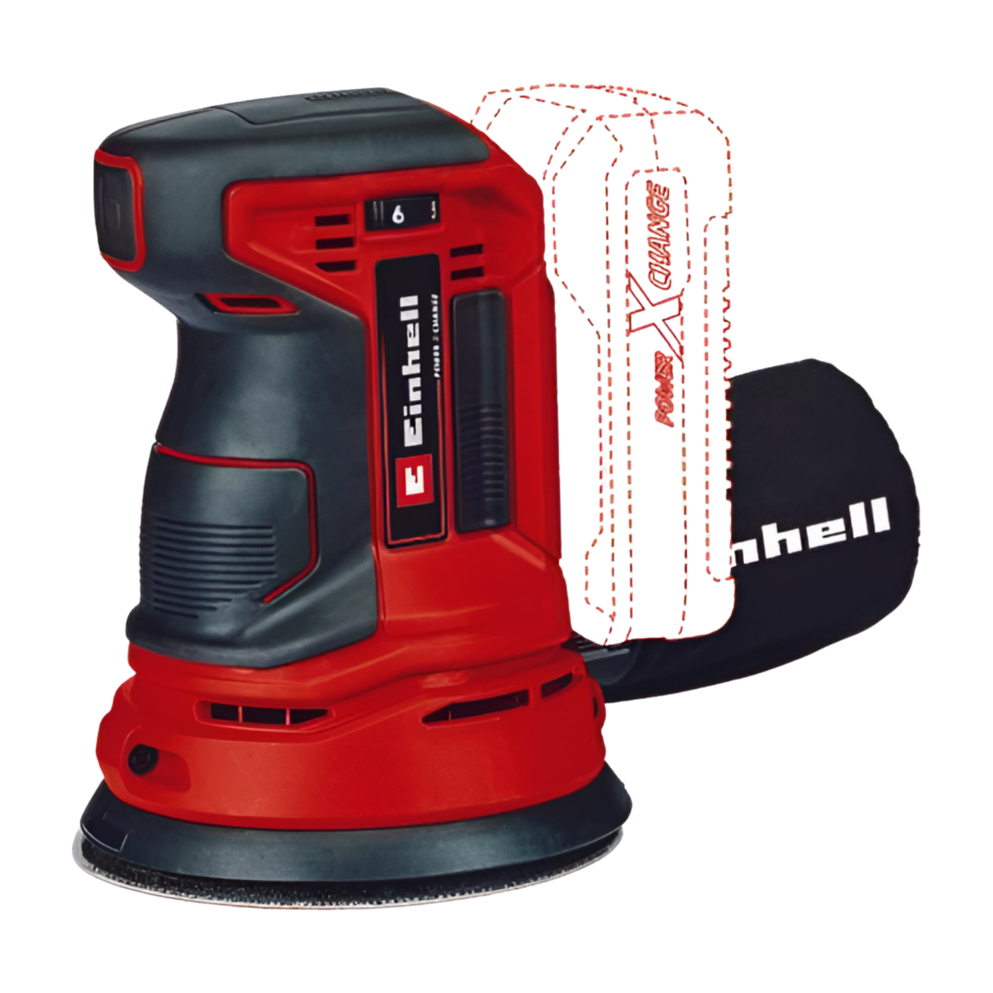 LIJADORA ROTORBITAL INALAMBRICA 14000-20000 R.P.M.