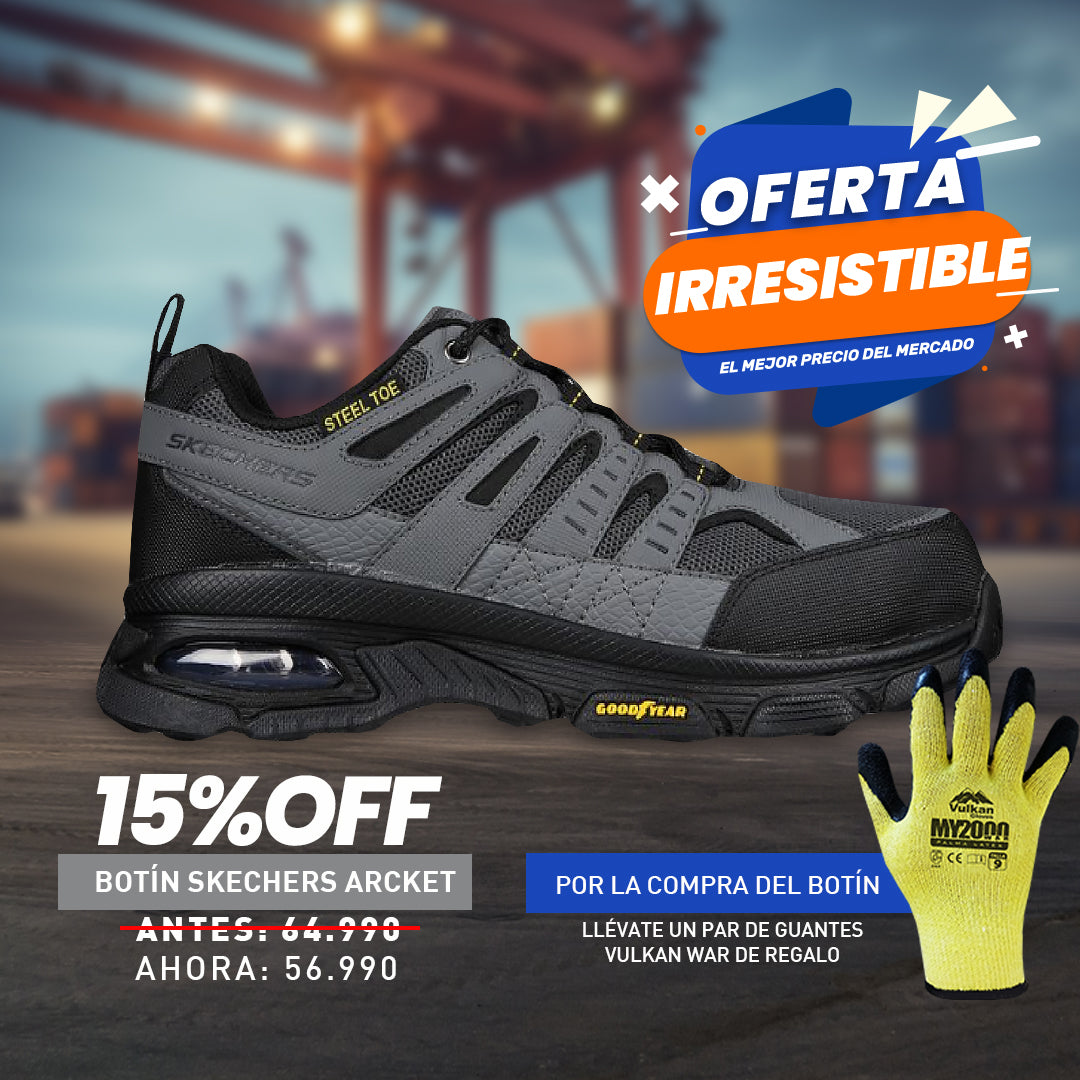 Pack Imperdible Zapatilla SKECHERS ARCKET + Guantes de Regalo