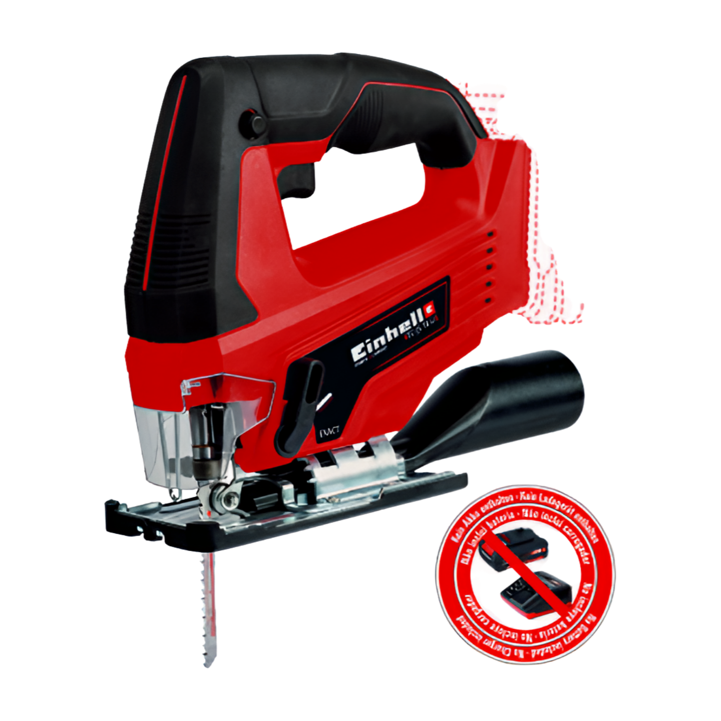 SIERRA CALADORA INALAMBRICA 0-2700 R.P.M.