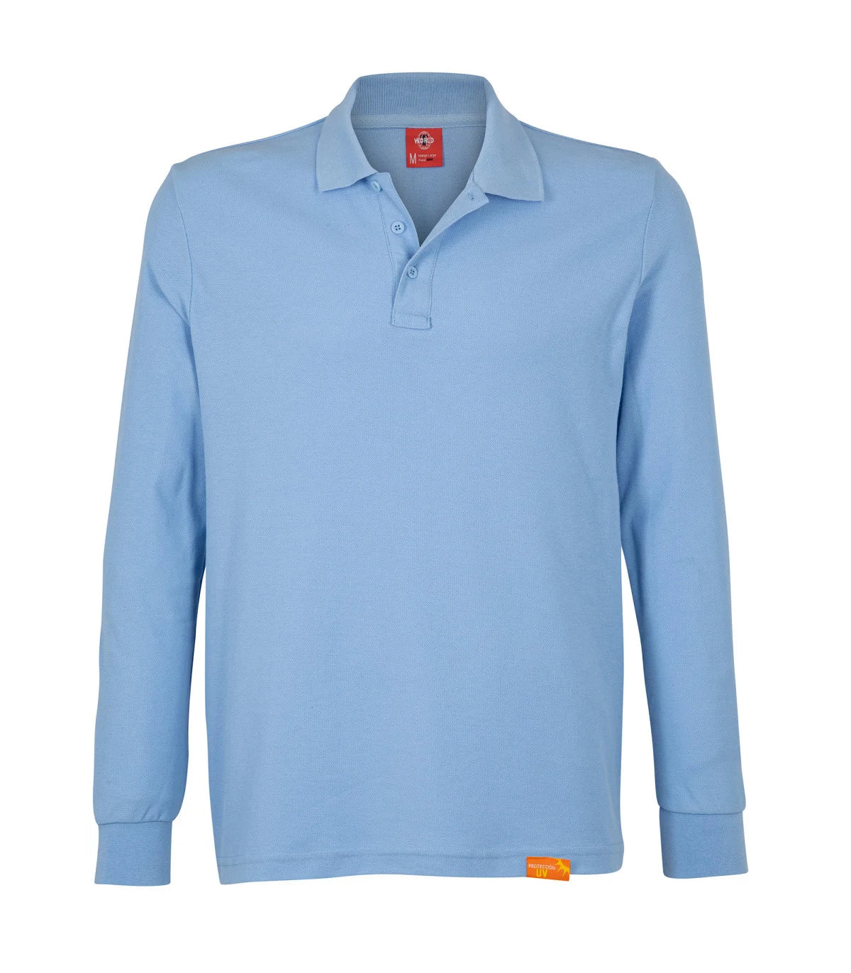 POLERA PIQUE HOMBRE M/LARGA